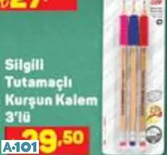 FATİH SİLGİLİ TUTAMAÇLI KURŞUN KALEM 3'LÜ FATİH SİLGİLİ TUTAMAÇLI KURŞUN KALEM 3'LÜ